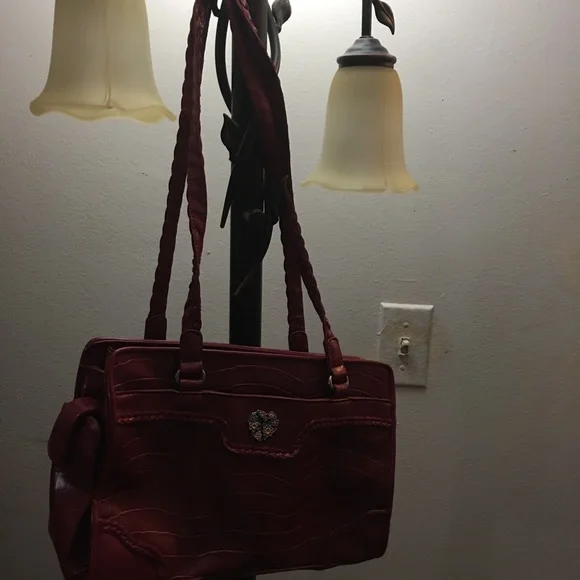 DARK RED POCKETBOOK - Picture 2 of 5